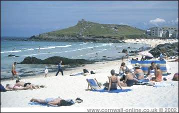 St Ives Porthmeor Beach