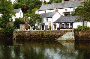 ottages on the Helford estuary
