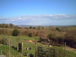Views over to Dartmoor