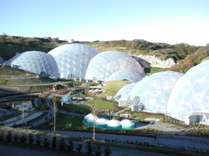 Eden Project biomes