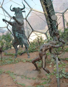 Eden Project - Warm Temperate Biome - Dionysus and Maenads