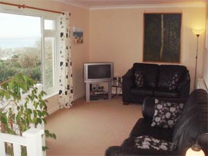 Flat Two Lounge -Self catering in St Ives