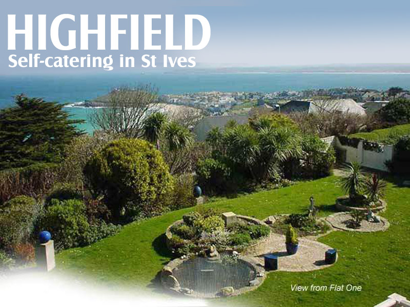 Views across the bay - Self catering apartment in St ives
