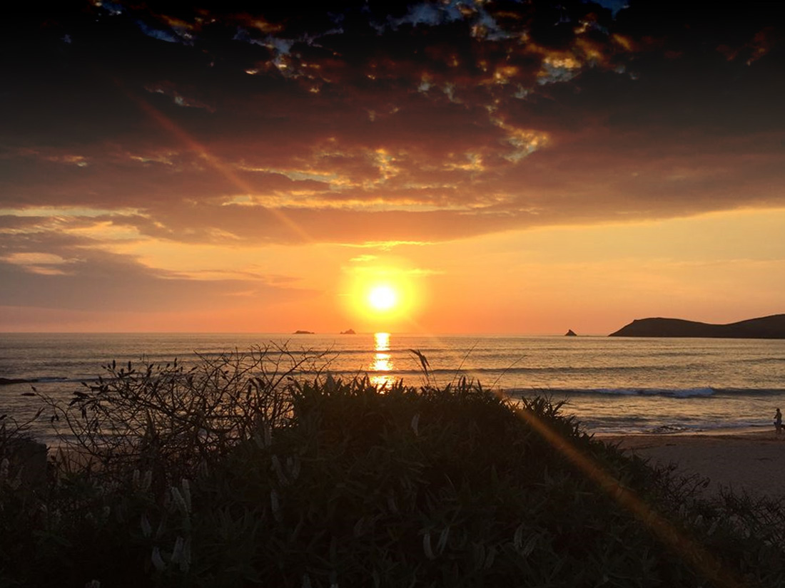 Hill Rise Cottage In Trevone Bay Near Padstow With Sea Views