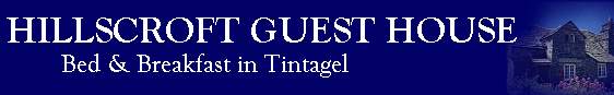 Hillscroft Guest House - Tintagel