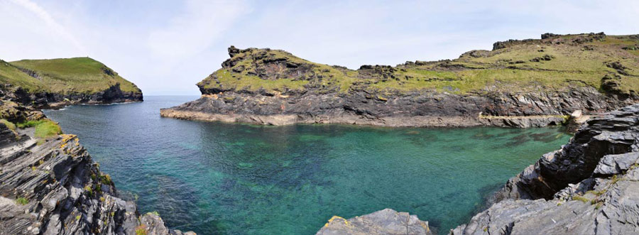 Boscastle outer harbour