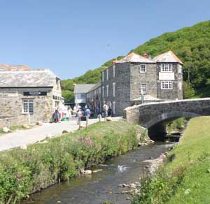 Boscastle Bridge and Stream