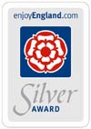 Visit England silver award for high quality of accommodation and customer service