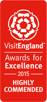 Best B&B, silver for the South West, Highly Commended by Visit England Lower Barns Luxury Bed and Breakfast