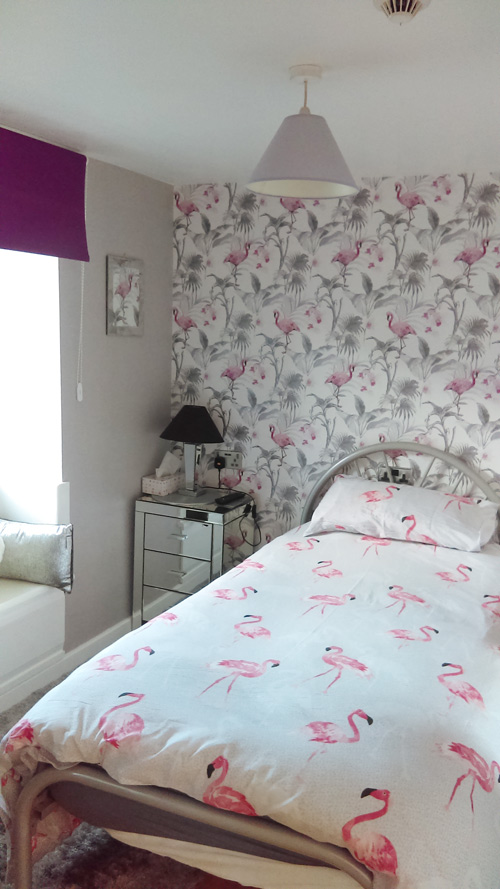 Double Bed and Breakfast Room at The Mad Hatter Tea Rooms