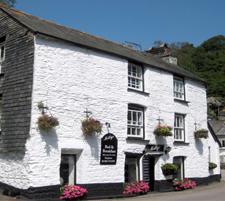 *B&B stays in  Polperro Millys Bed and Breakfast