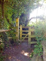 Kissing gate Lizard Peninsula