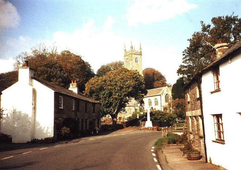 Altarnun Church  Bodmin Moor - Altarnun Village photo by Nick MacNeill