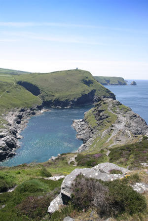 Stunning coastal views - entrance to Boscastle harbour