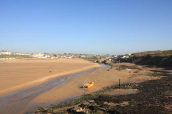 View from the Breakwater in Bude