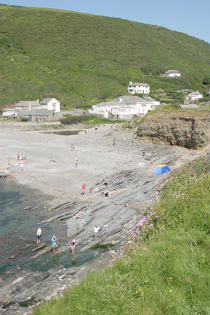 Rock pools at Crackington Haven