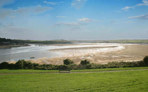 padstow the Camel estuary