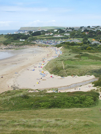 The Beach at rock