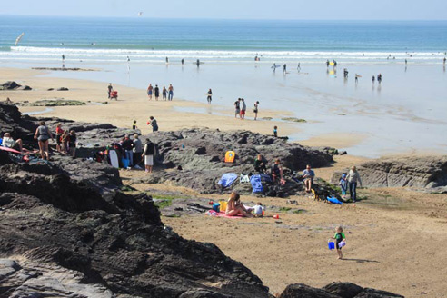 Polzeath beach