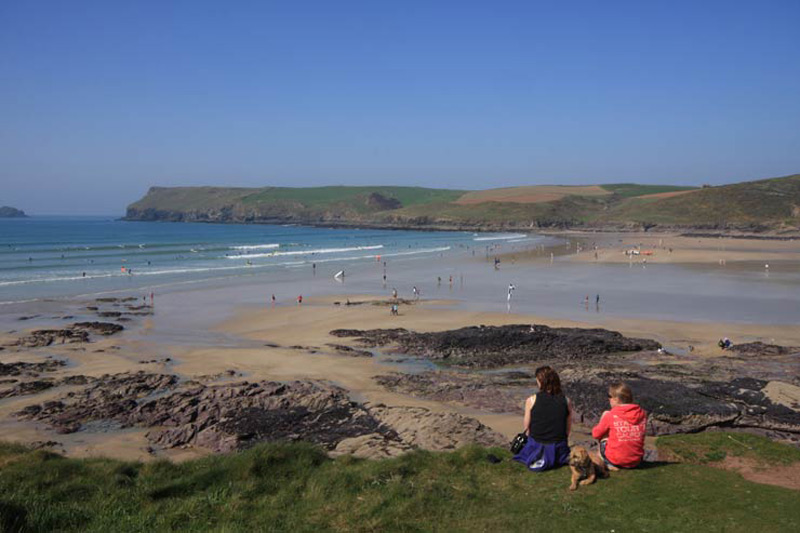 Polzeath Beach photograph M artin Frost