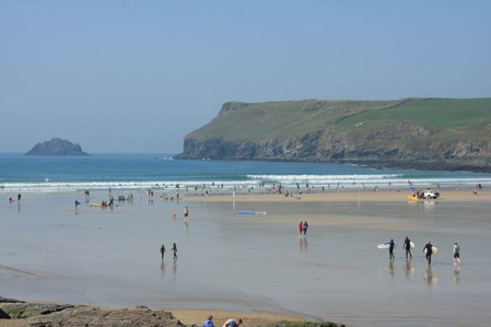 Polzeath Beach - photo c M Frost