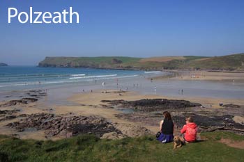 Polzeath - View over the Beach