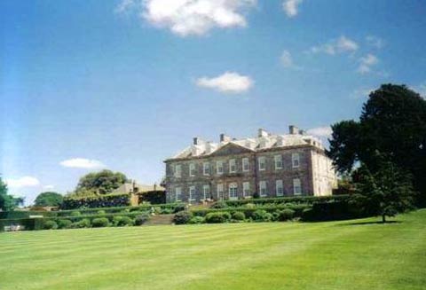 Antony House and gardens the Tamar river -  