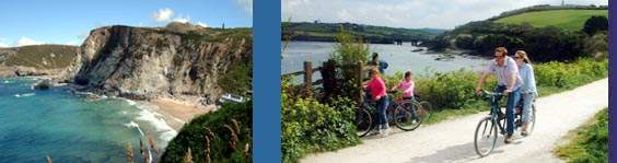 The Camel Trail and Padstow Harbour