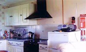 Hollyhocks Kitchen Area