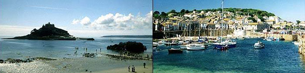 St Michael's Mount and Mousehole