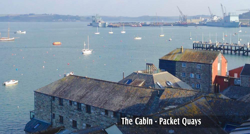 Packet Quays on the Falmouth waterfront