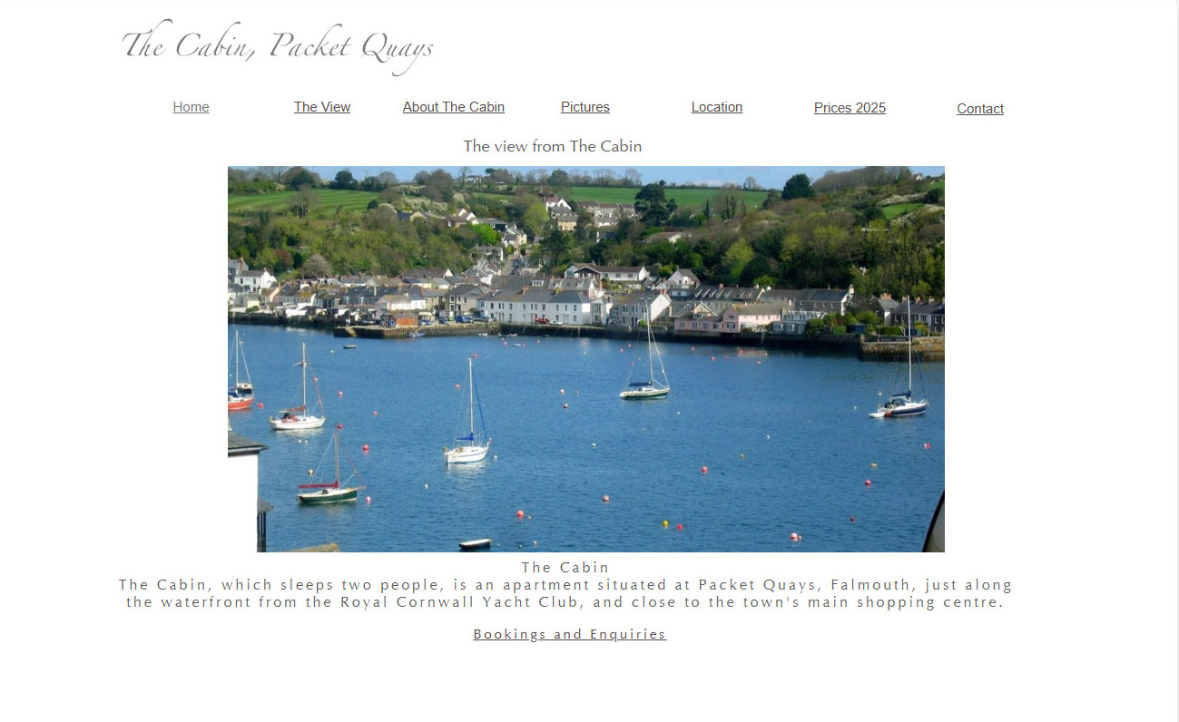 Self-catering Holidays in Falmouth