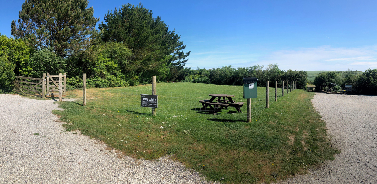 Dog exercise Area Padstow Holiday Village