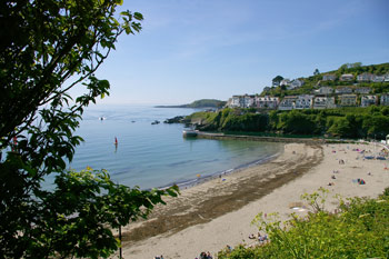 View across Looe Beach  - The Watermark B&B