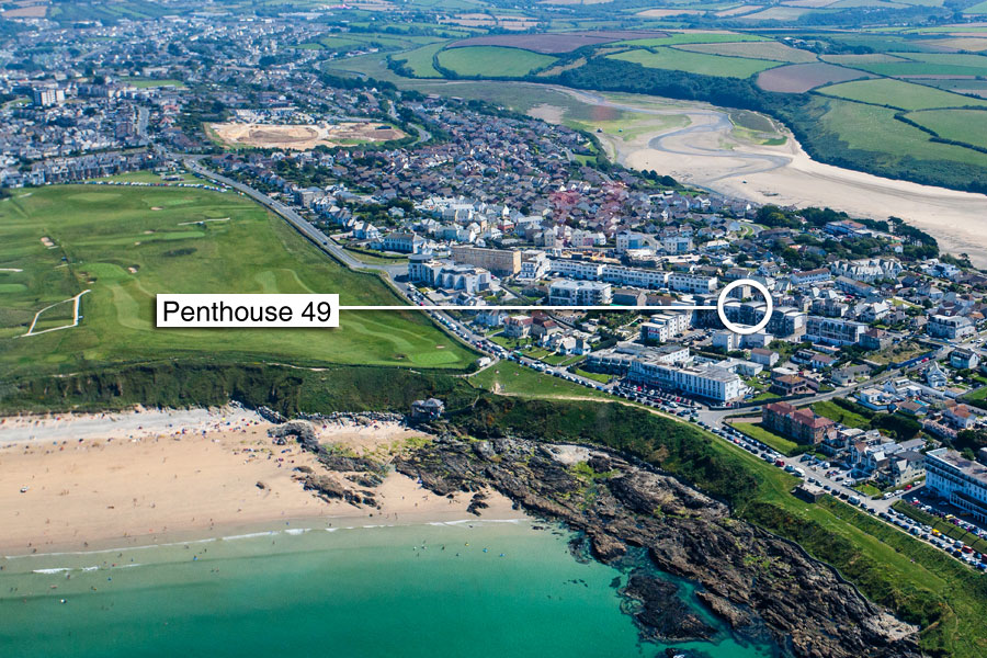 Penthouse 49 Fistral beach