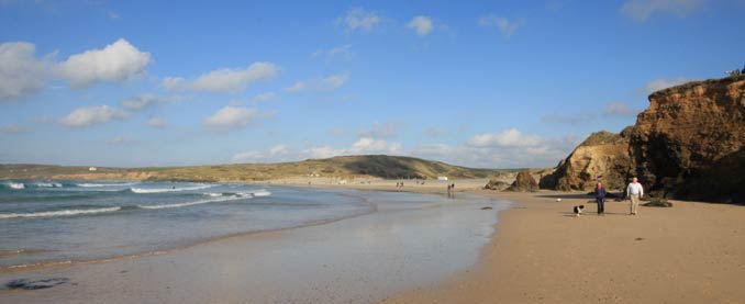 Godrevy Golden Sandy Beach