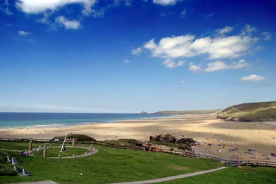 Perranporth beach