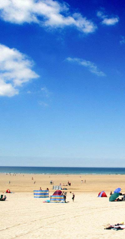 Perranporth beach