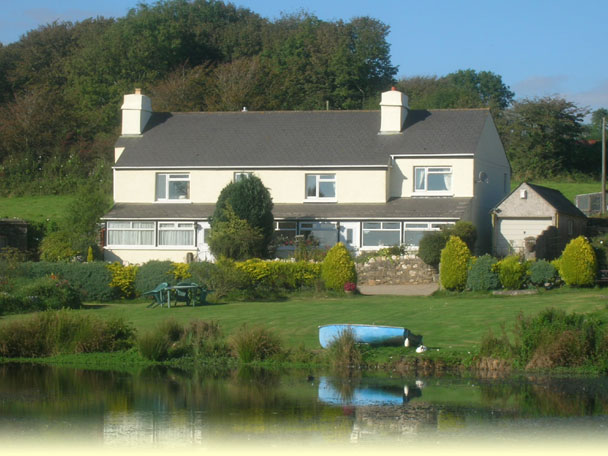 Traditional Cornish Farmhouse bed & breakfast with two fishing lakes stocked with Rainbow Trout and Carp.  An ideal location for touring, golf, walking, cycling.  Open all year, short breaks available
