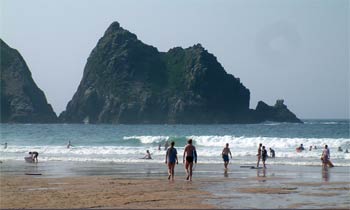 Holywell Bay