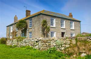  Farmhouse in Porthcurno, near Penzance