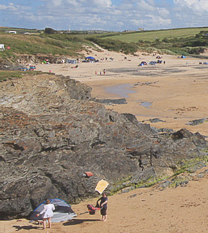 Treyarnon Sandy Beach