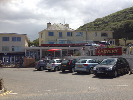 The merry Moor Pub Mawgan porth