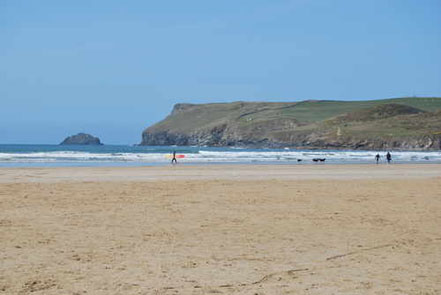 Polzeath beach Park - St Teath