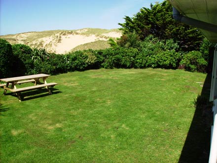 Holidays in Holywell Bay, view from the garden Porth Raylen