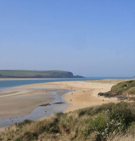 View from Rock towards Daymer Bay