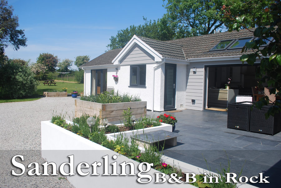 Rock Bed and Breakfast Sanderling B&B Rock Polzeath, Daymer Bay