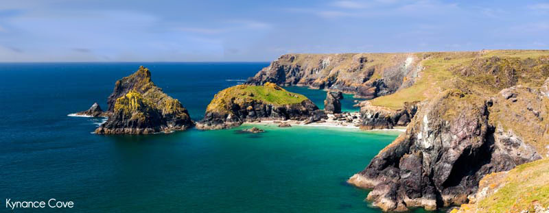 Kynance Cove near Mullion Cornwall