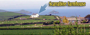 Scarrabine Farmhouse, self catering Port Quin, Tintagel, 