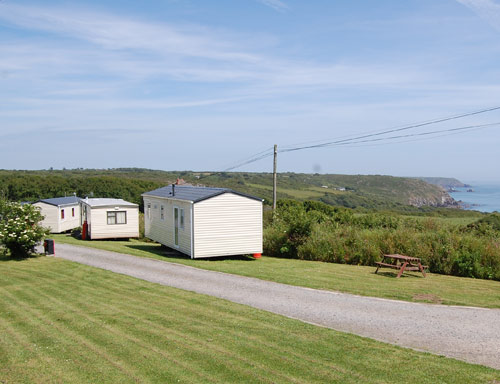 Sea view Holiday caravans